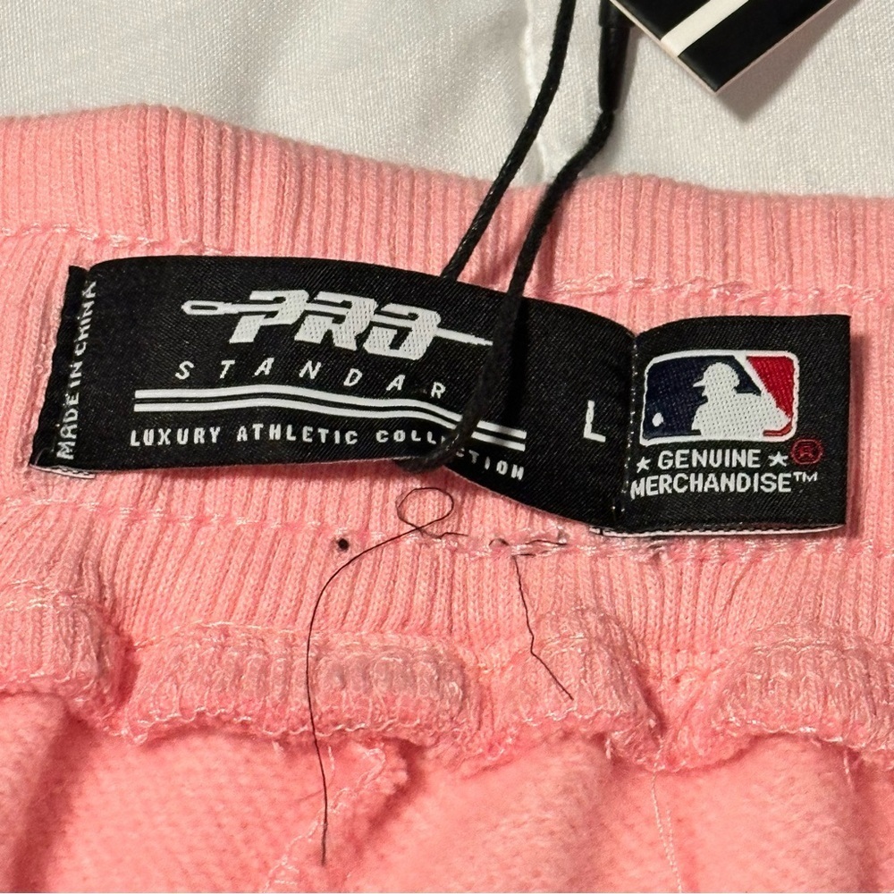 Pro Standard 2023 SEATTLE MARINERS All Star Jogger Sweatpant L Pink Baseball MLB - Picture 4 of 14